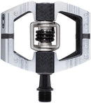 Crank Brothers Mallet E LS Pedals - Dual Sided Clipless Platform Aluminum 9/16" High Polish Silver