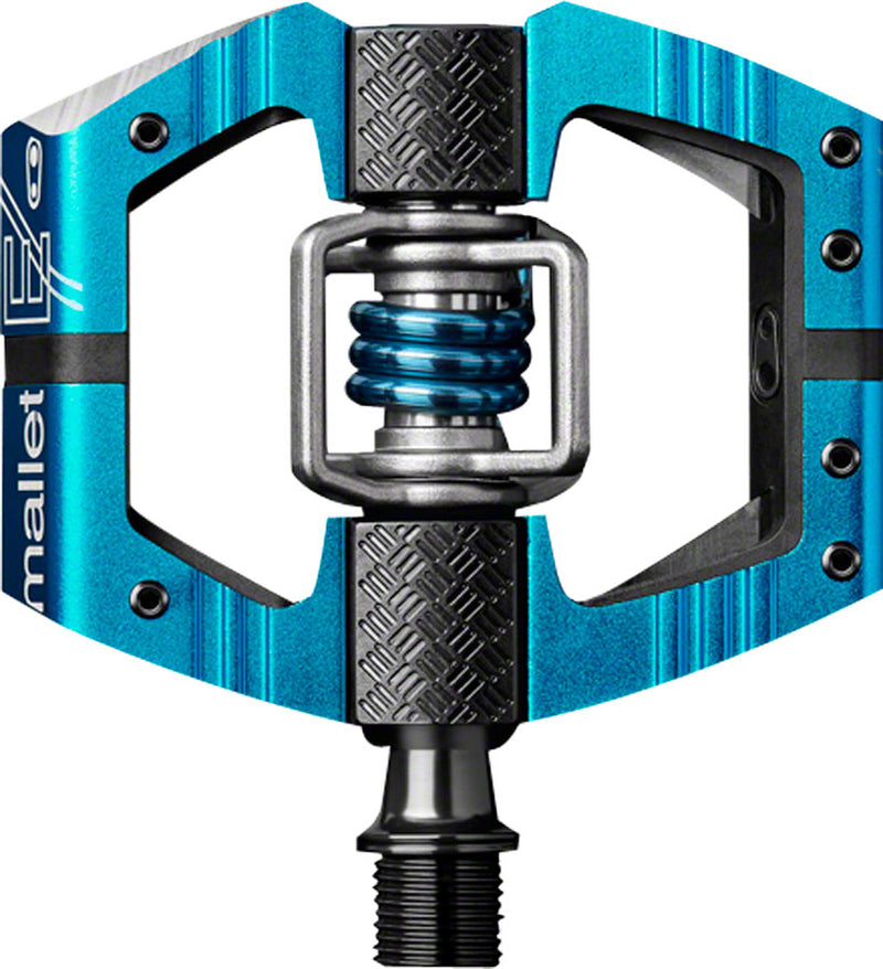 Crank Brothers Mallet Enduro Pedals - Dual Sided Clipless Platform Aluminum 9/16" Blue