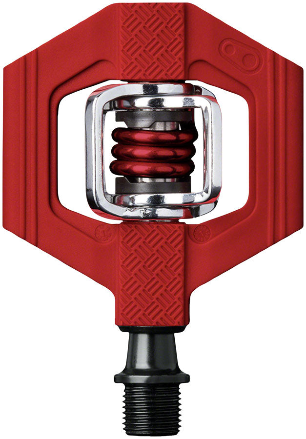 Crank Brothers Candy 1 Pedals - Dual Sided Clipless Platform Composite 9/16" Red