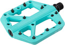 Crank Brothers Stamp 1 Pedals - Platform Composite 9/16" Turquoise Large