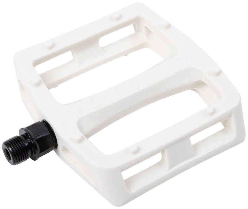 Odyssey Grandstand V2 PC Pedals - Platform Composite/Plastic 9/16" White