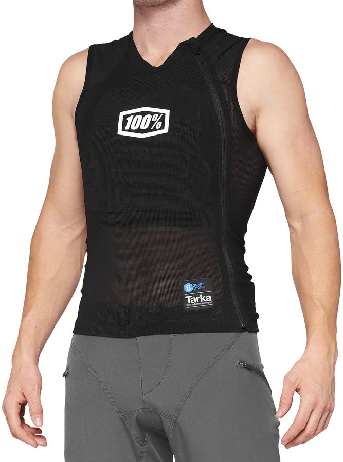 100% Tarka Protective Vest - Black X-Large
