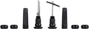 Muc-Off Stealth Tubeless Puncture Plugs Tire Repair Kit - Bar-End Mount BLK Pair
