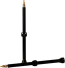 Stans Alloy Valve Stems - 100mm Pair Black