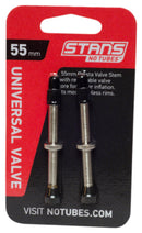 Stans Tubeless Universal Valve Stems - Brass 55mm Pair