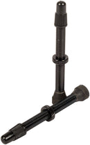 Stans Alloy Valve Stems - 55mm Pair Black