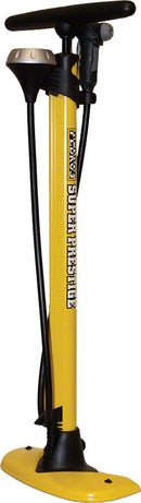 Pedros Super Prestige Floor Pump Yellow