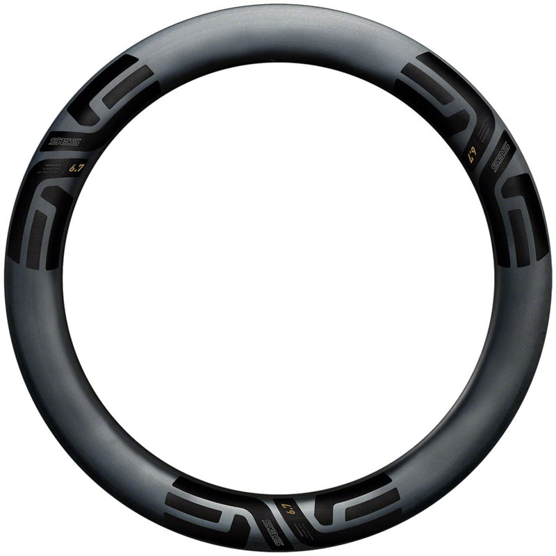 ENVE Composites SES 6.7 Rear Rim - 700 Disc 24H Black