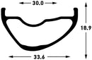Stan's Flow MK4 Rim - 27.5 Disc Black 32H