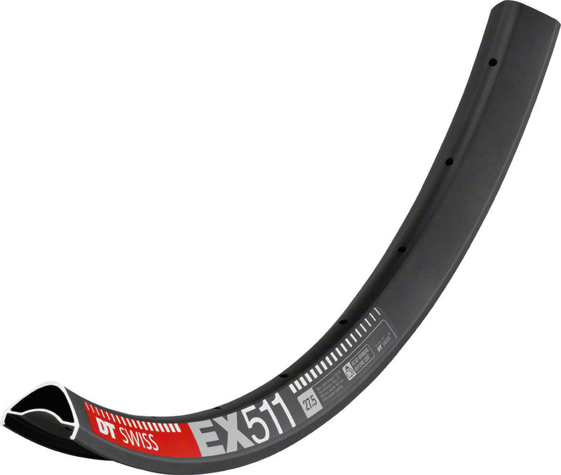 DT Swiss EX 511 Rim - 27.5" Disc Black 32H