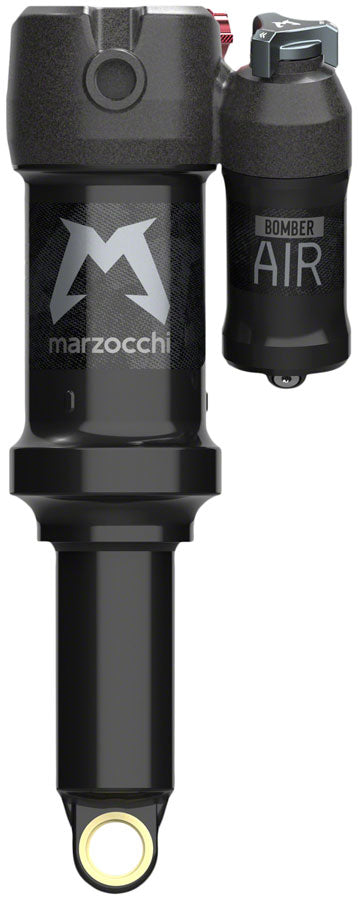 Marzocchi Bomber Air Rear Shock - Trunnion Metric 205 x 62.5 mm EVOL LV Sweep-Adj 0.1 Spacer BLK