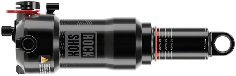 RockShox Deluxe RL3 Rear Shock - 165 x 45mm DebonAir Prog 0Pos/0Neg LM Tune 430lb L/O Force Trun/Std Top Fill C1 Scott Spark 2022+