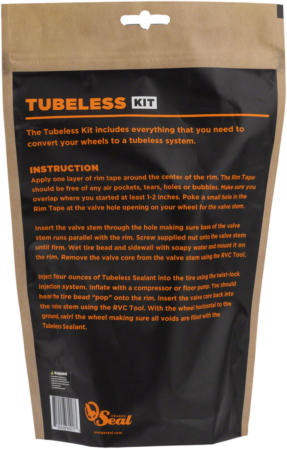 Orange Seal Tubeless Conversion Kit - 24mm Rim Tape