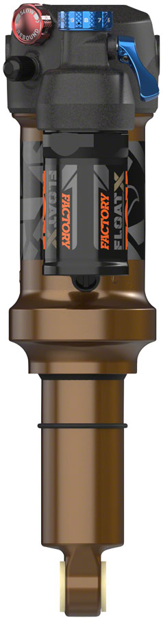 FOX FLOAT X Factory Rear Shock - Trunnion Metric 205 x 62.5 mm EVOL LV 2-Position Lever Kashima Coat