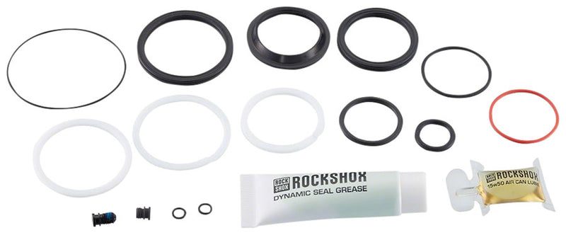 RockShox Rear Shock Service Kit - 200 hour/1 Year Deluxe Trek ReAktiv Thru Shaft