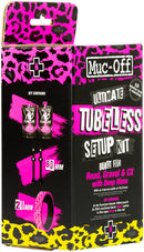 Muc-Off Ultimate Tubeless Kit - Road/Gravel/CX 21mm Tape  60mm Valves