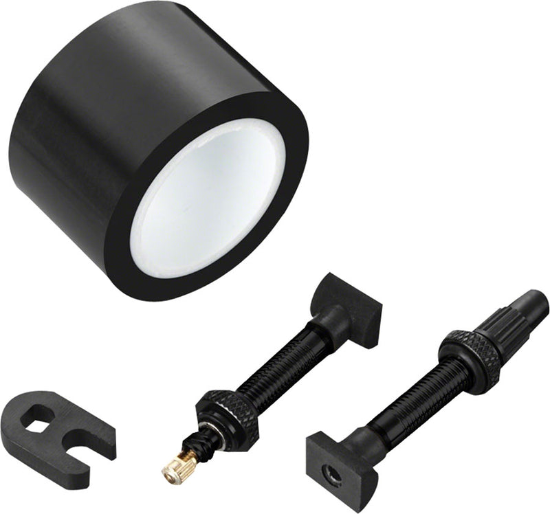 Zipp Tubeless Kit Includes 23mm Tape 2 Universal 100mm Valves 1 Valve Core Wrench Fits 858 808 NSW