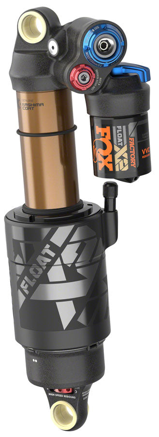 FOX FLOAT X2 Factory Rear Shock - Metric 230 x 65 mm 2-Position Lever Kashima Coat