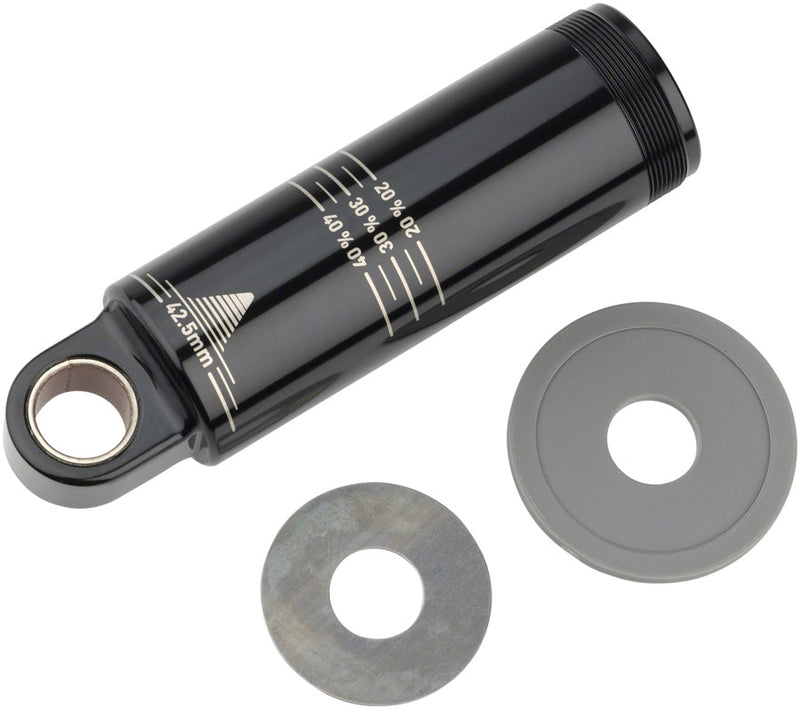 RockShox Rear Shock Damper Body - Standard Eyelet 42.5mm w/ Hydraulic Bottom Out 2.5mm Travel Spacer Super Deluxe C1+ 2023+