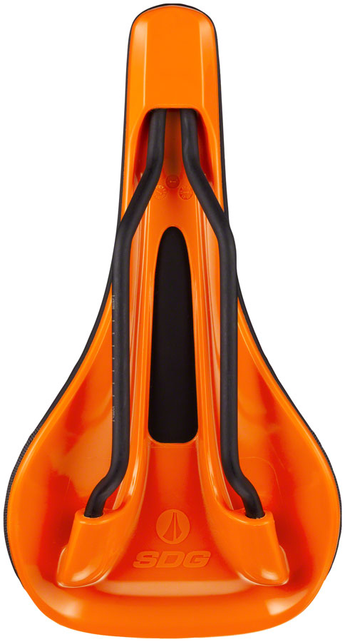 SDG Bel-Air V3 Saddle Lux-Alloy Rails Orange