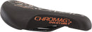 Chromag Overture Saddle - Chromoly Black/Orange