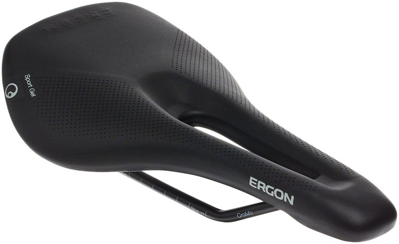 Ergon SR Sport Gel Saddle and Tape - Chromoly Black Women's Medium/Large