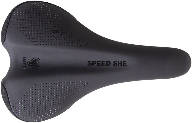 WTB Speed She Saddle - Chromoly Black Womens 150 mm Wide