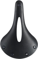 Brooks C19 Carved All Weather Saddle - Steel Black Men's
