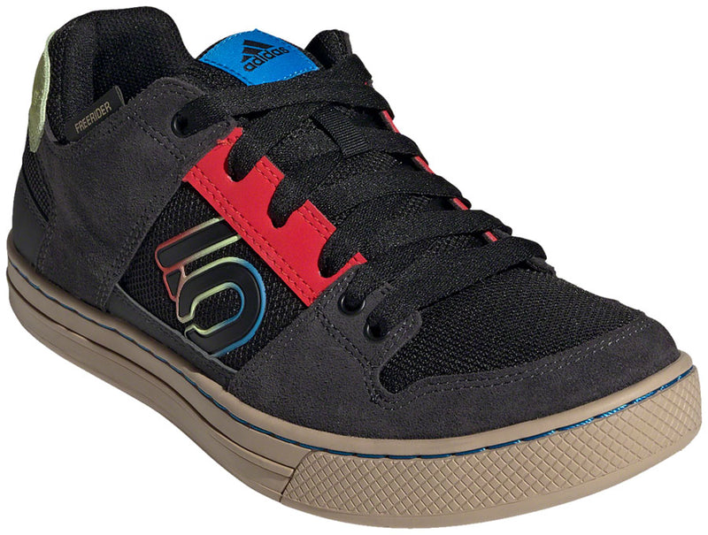 Five Ten Freerider Flat Shoes - Men's Core Black/Carbon/Pulse Lime 10.5
