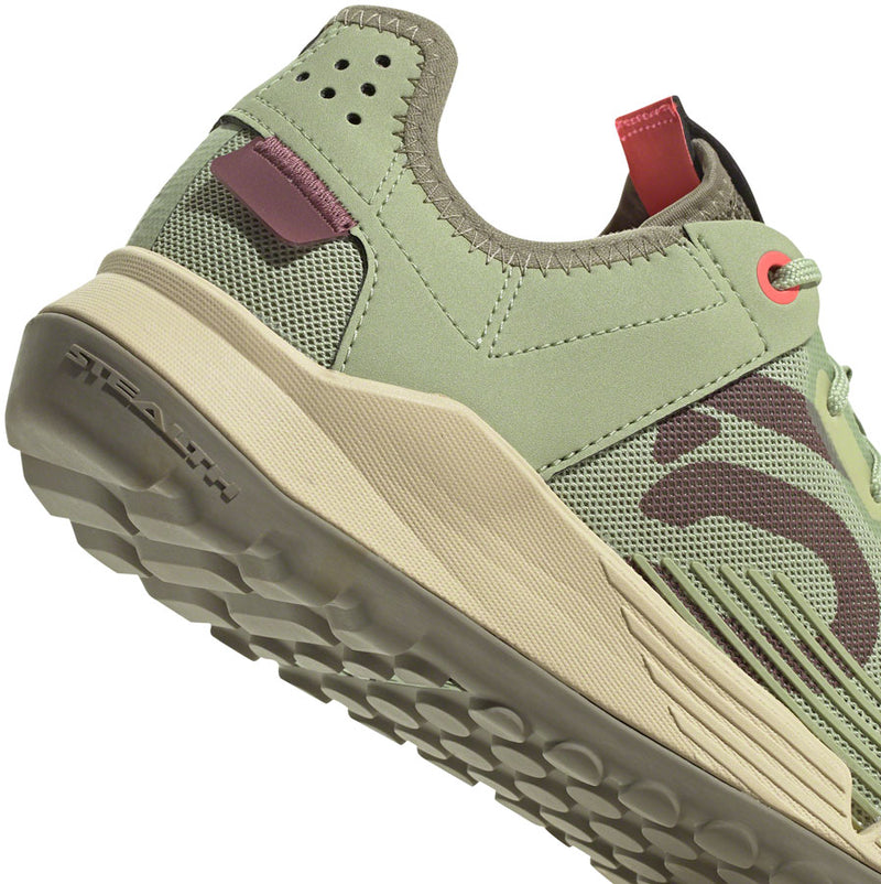 Five Ten Trailcross LT Flat Shoes - Womens Magic Lime/Quiet Crimson/Orbit Green 10.5