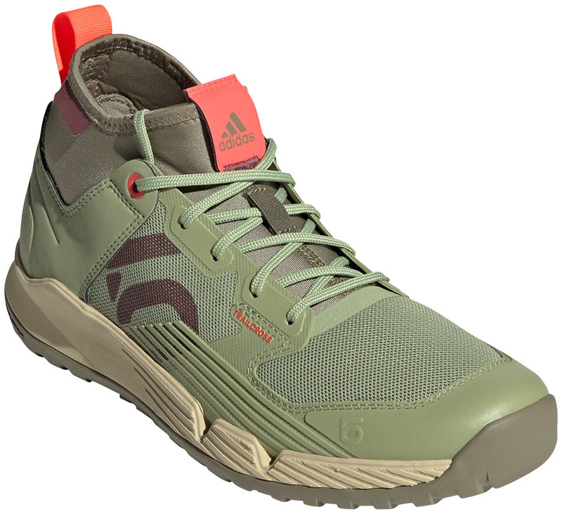 Five Ten Trailcross XT Flat Shoes - Women's Magic Lime/Quiet Crimson/Orbit Green 9