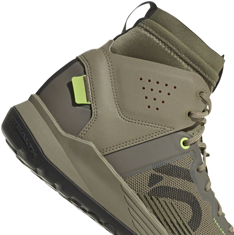Five Ten Trailcross Mid Pro Flat Shoes - Mens Orbit Green/Core BLK/Pulse Lime 8