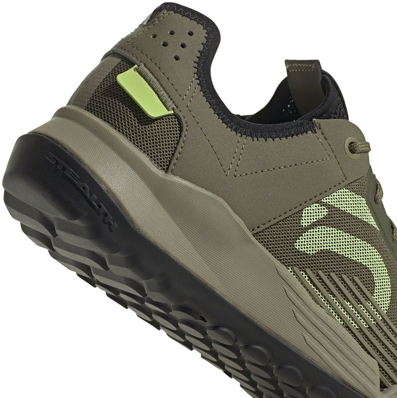 Five Ten Trailcross LT Flat Shoes - Mens Focus Olive/Pulse Lime/Orbit Green 9.5