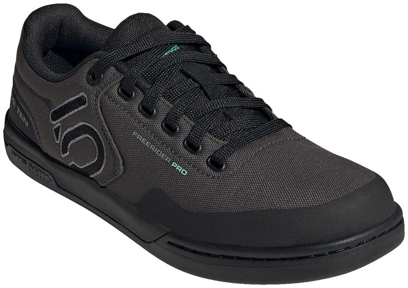 Five Ten Freerider Pro Canvas Flat Shoes - Men's DGH Solid Gray/Core BLK/Gray Three 6