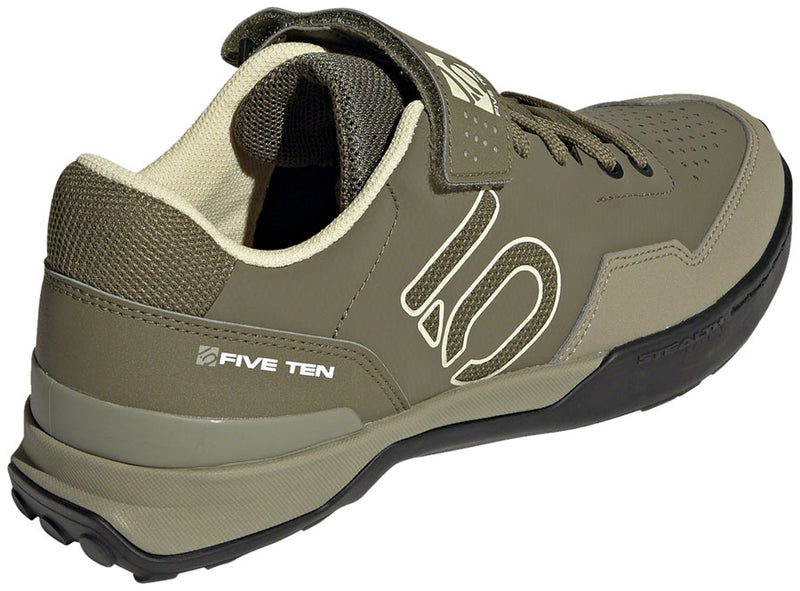 Five Ten Kestrel Lace Mountain Clipless Shoes - Mens Focus Olive/Sandy Beige/Orbit Green 9
