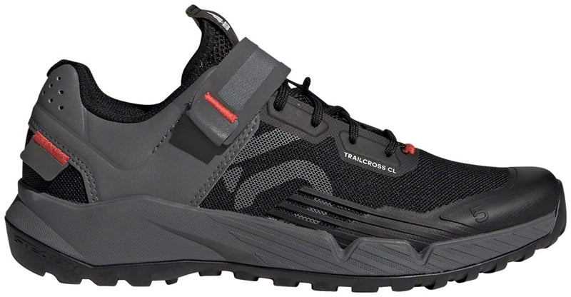 Five Ten Trailcross Mountain Clipless Shoes - Womens Core BLK/Gray Three/Red 6.5