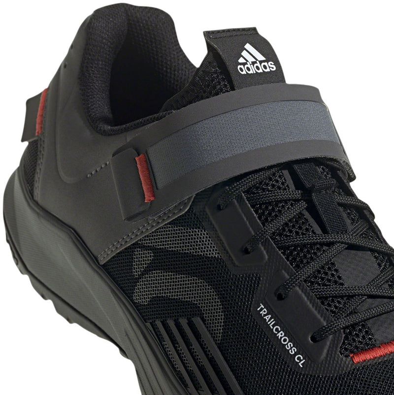 Five Ten Trailcross Mountain Clipless Shoes - Mens Core BLK/Gray Three/Red 8.5
