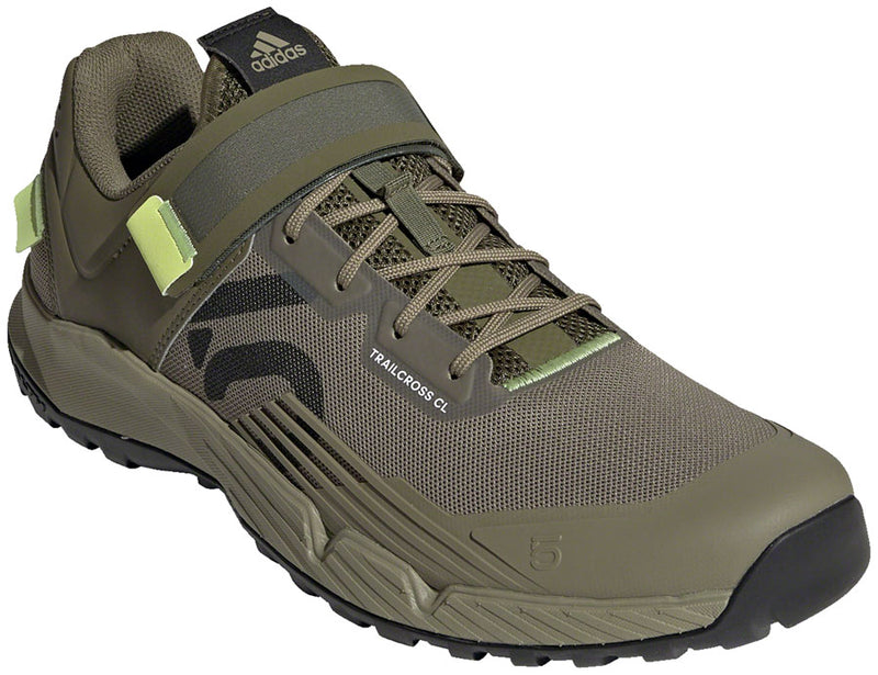 Five Ten Trailcross Clipless Shoes - Men's Orbit Green/Carbon/Pulse Lime 12.5