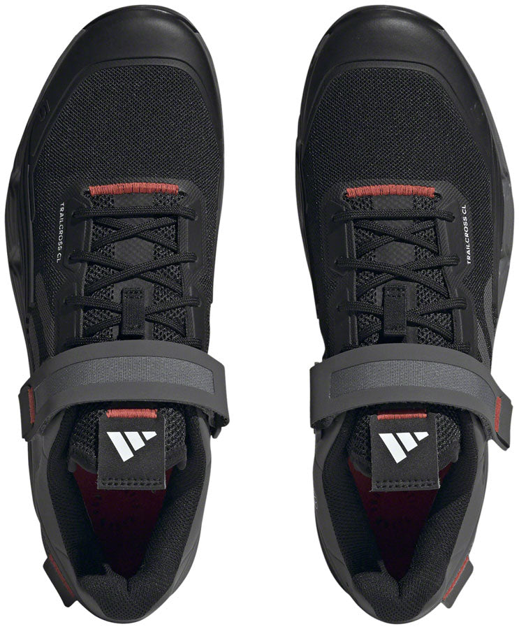 Five Ten Trailcross Mountain Clipless Shoes - Mens Core BLK/Gray Three/Red 6.5