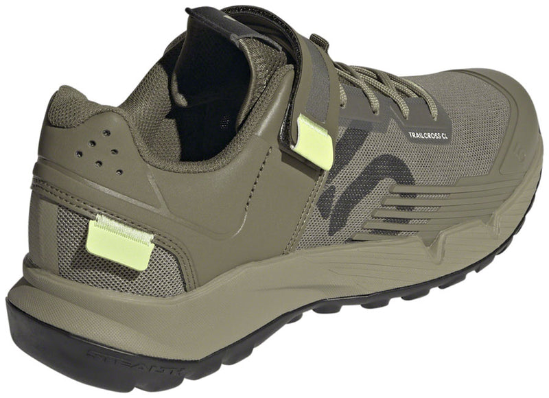 Five Ten Trailcross Mountain Clipless Shoes - Mens Orbit Green/Carbon/Core BLK 10.5