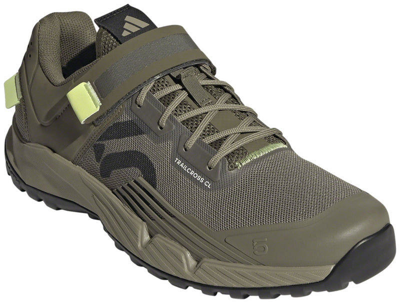 Five Ten Trailcross Clipless Shoes - Men's Orbit Green/Carbon/Core Black 8.5
