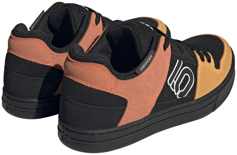 Five Ten Freerider Flat Shoes - Mens Core BLK/Ftwr White/Impact Orange 6.5