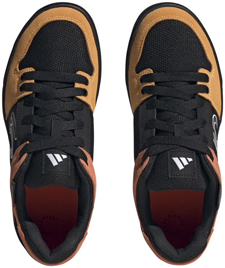 Five Ten Freerider Flat Shoes - Mens Core Black/Ftwr White/Impact Orange 10
