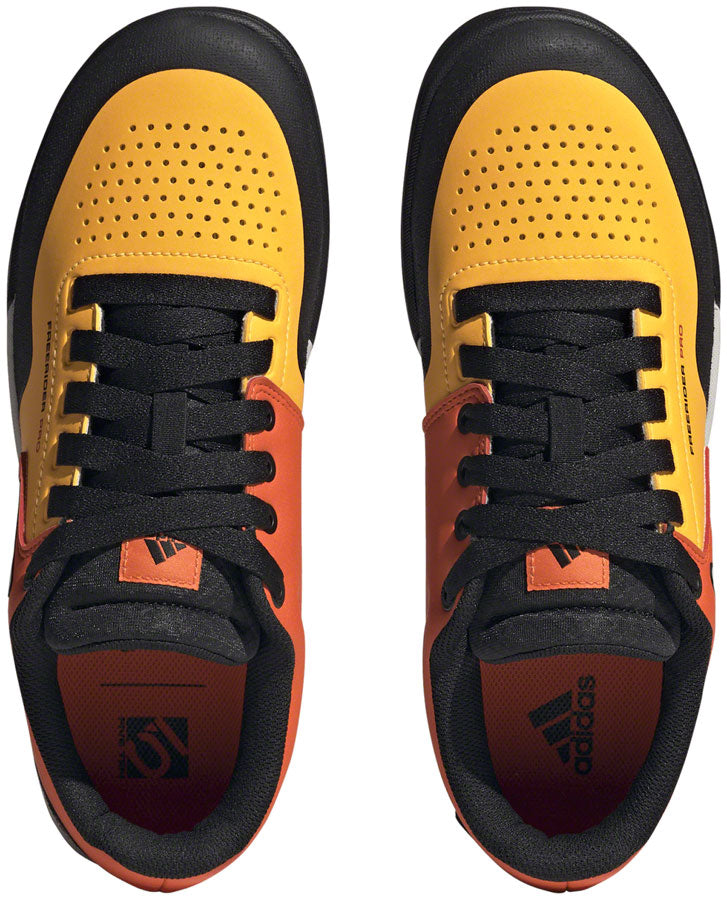 Five Ten Freerider Pro Flat Shoes - Mens Solar Gold/Ftwr White/Impact Orange 7