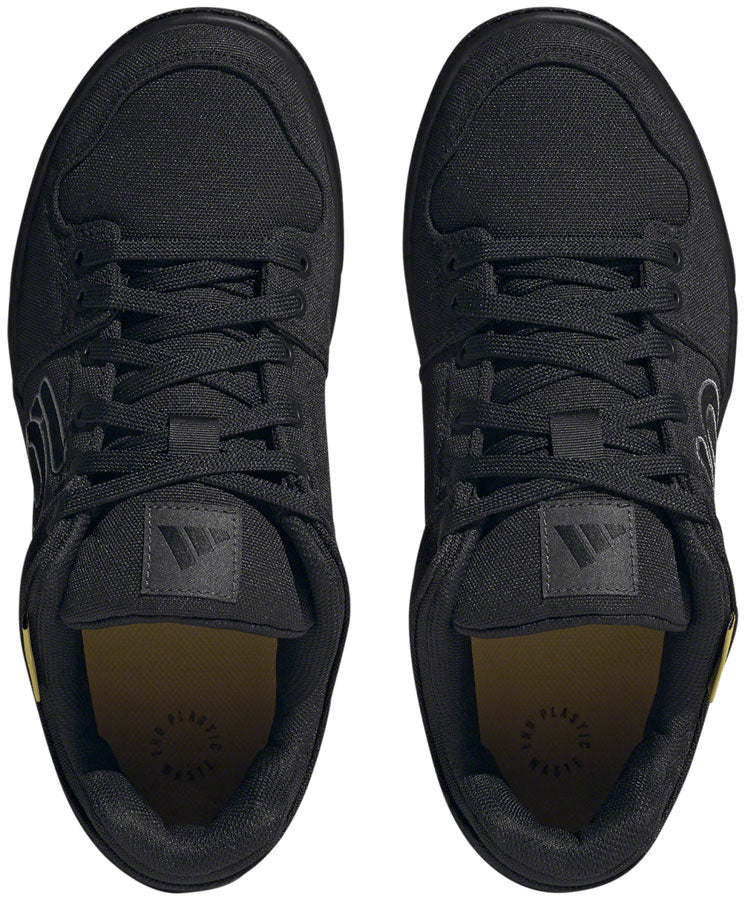 Five Ten Freerider Canvas Flat Shoes - Mens Core BLK/Dgh Solid Gray/Gray Five 8.5