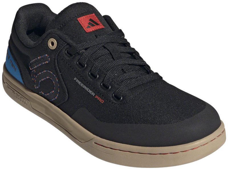 Five Ten Freerider Pro Canvas Shoes - Men's Core Black/Carbon/Red 7.5