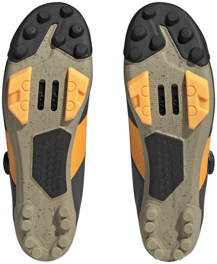 Five Ten Kestrel BOA Mountain Clipless Shoes - Mens Core BLK/Ftwr White/Impact Orange 11.5