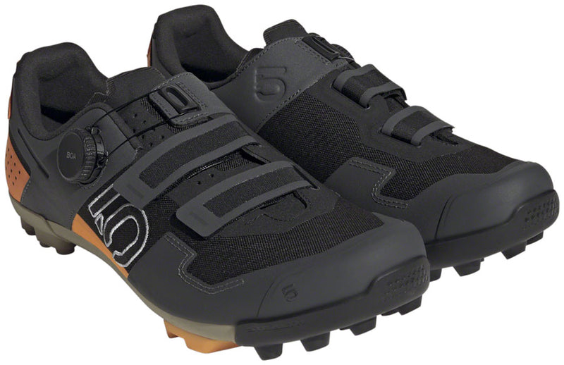 Five Ten Kestrel BOA Shoes - Men's Core Black/Ftwr White/Impact Orange 11.5