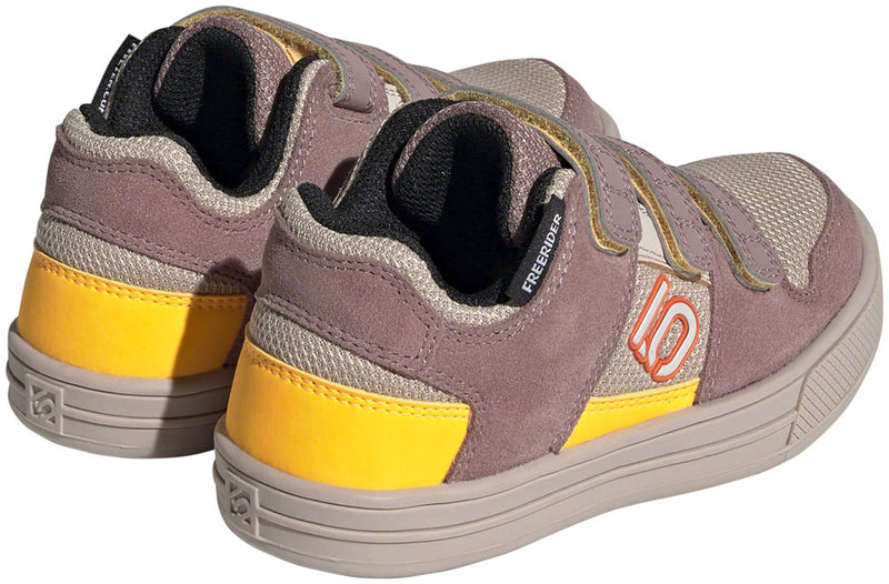 Five Ten Freerider VCS Flat Shoes - Kids Wonder Taupe/Gray One/Solar Gold 2
