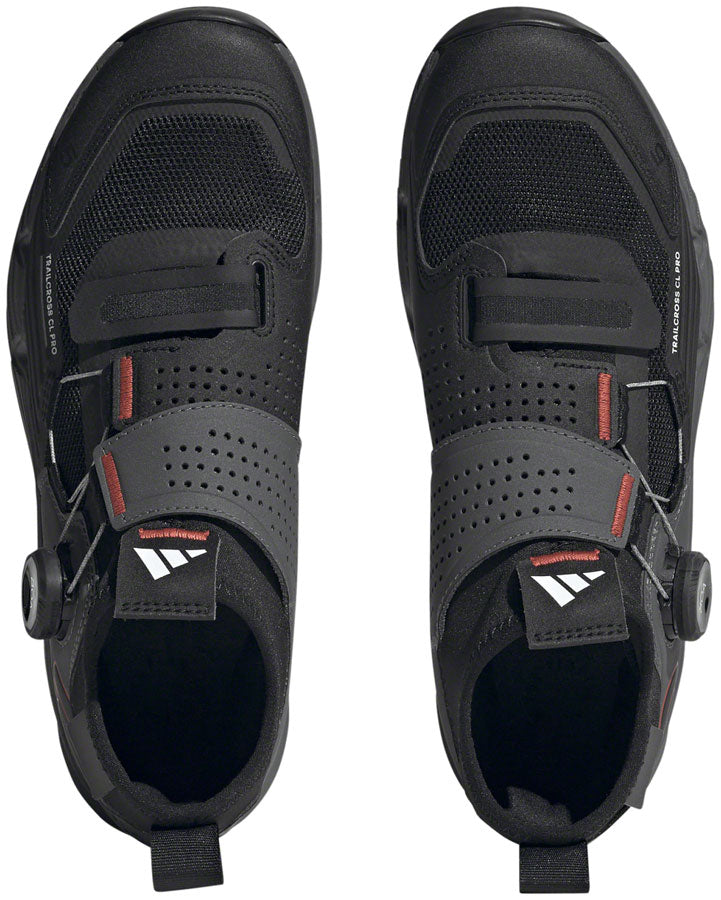 Five Ten Trailcross Pro Mountain Clipless Shoes - Womens Gray Five/Core BLK/Red 9.5